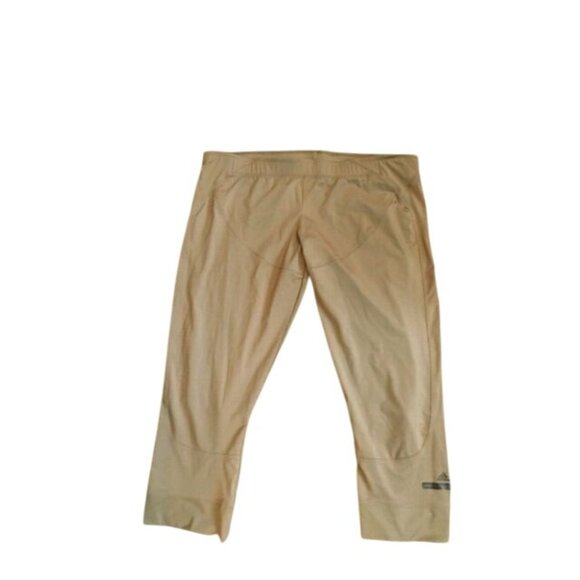 Adidas Size L Large Stella Mccartney Cropped Workout Athletic Pants - Picture 1 of 2